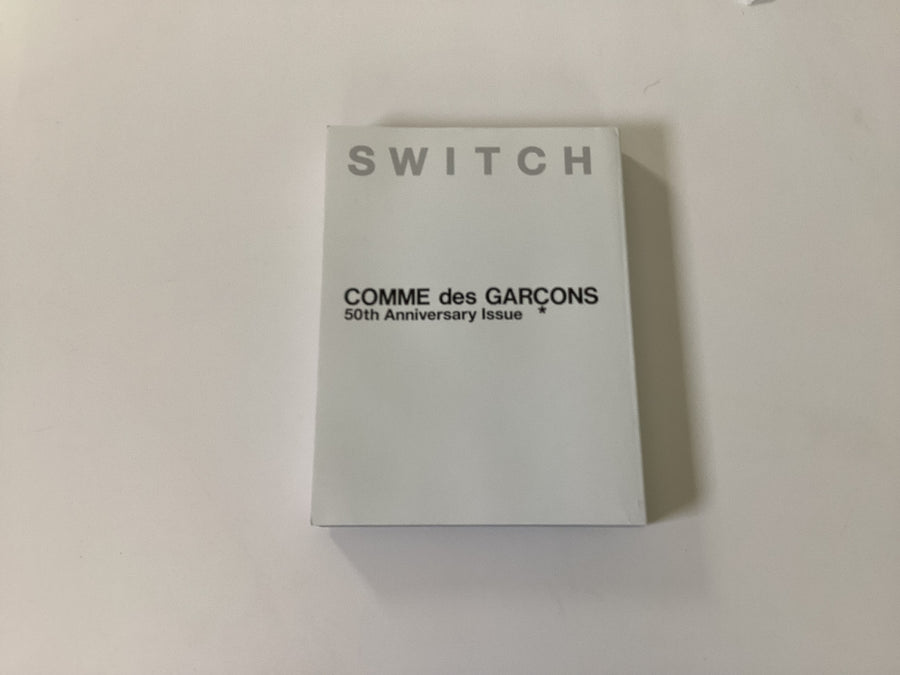 Switch magazine COMME des GARÇONS 50th Anniversary issue