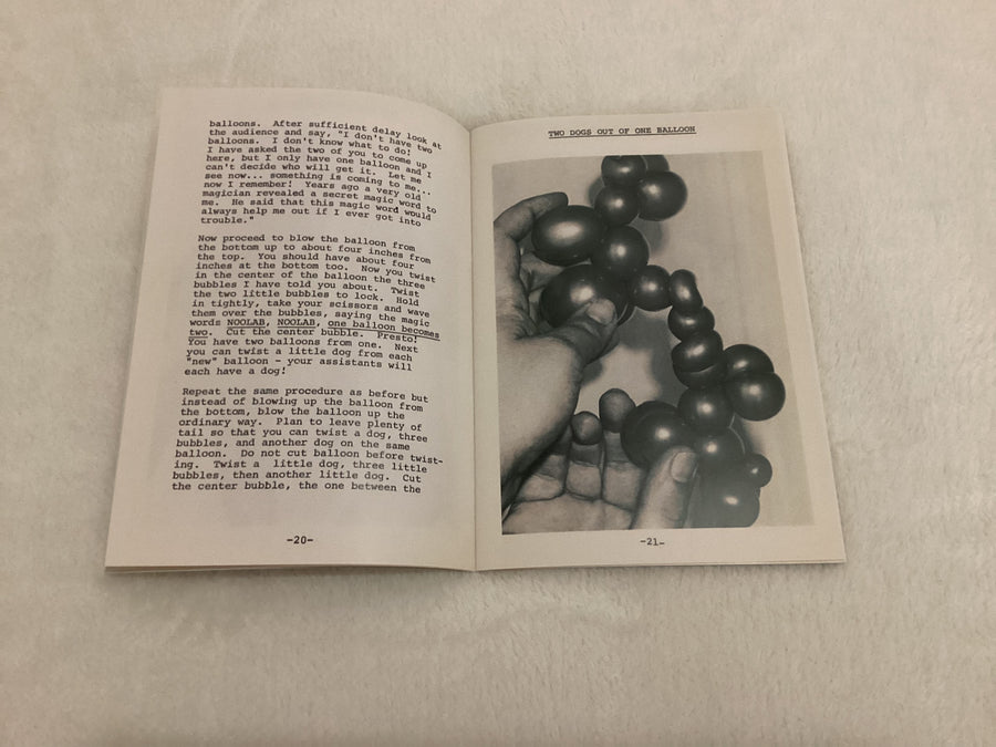 Jeff’s Rubber Magic vol.1 by Jeff Koons, limited edition of 150 copies.